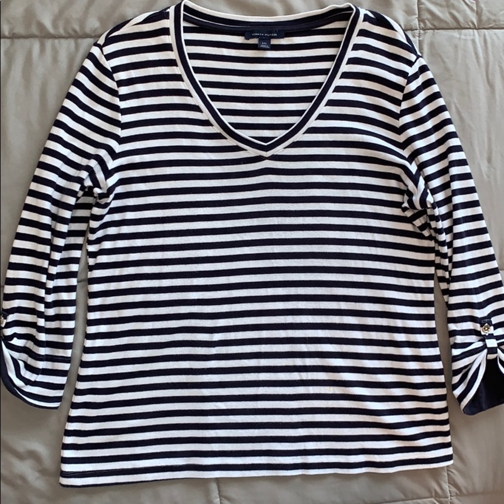 Tommy Hilfiger Mid-Length Sleeve T-Shirt
